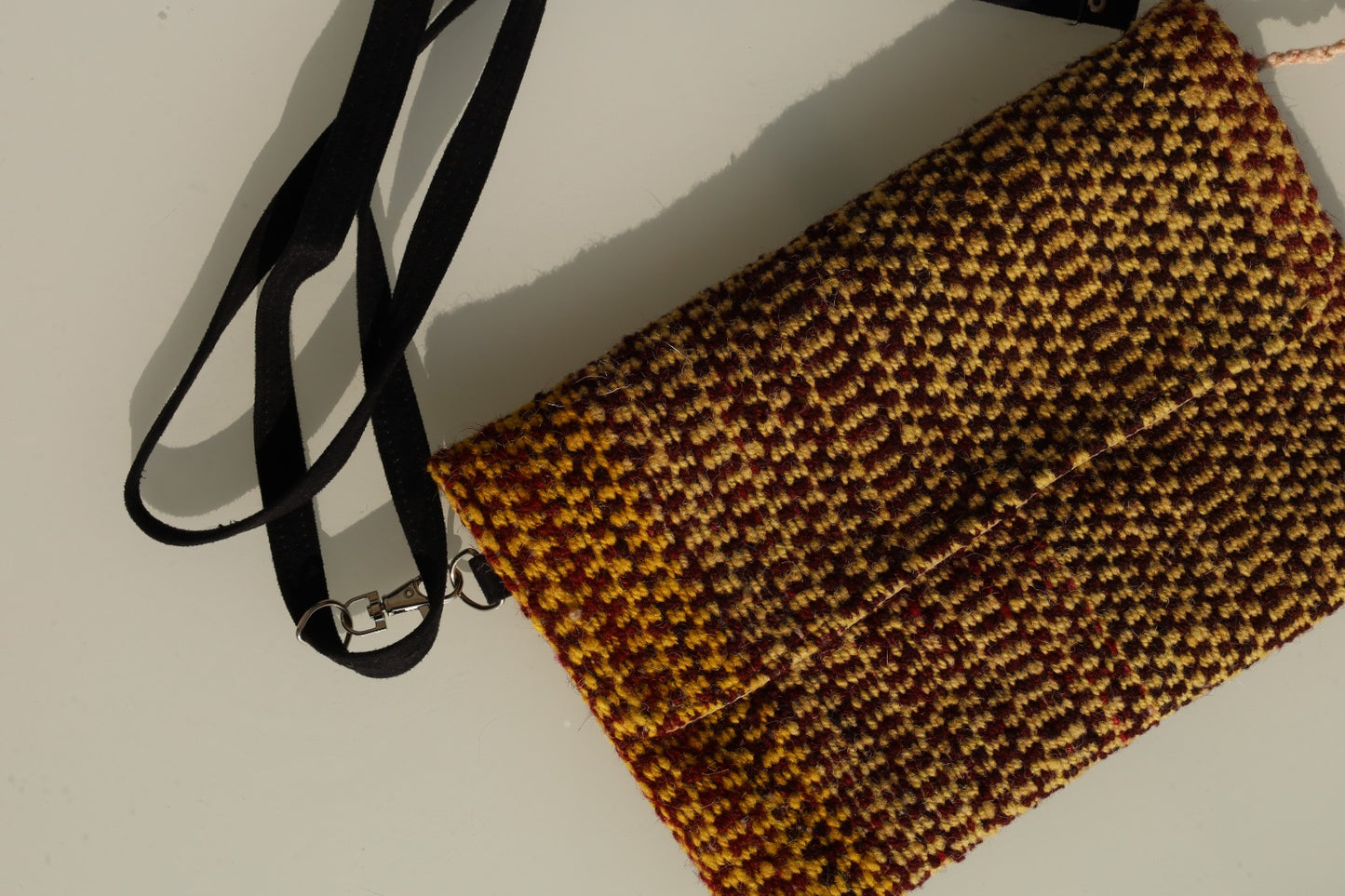Cartera Clutch Puno Marrón